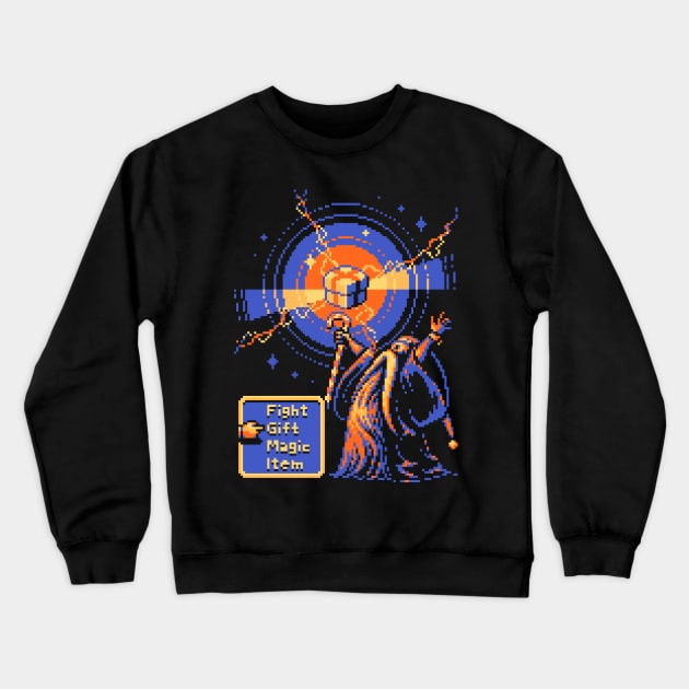 Gift Summon Crewneck Sweatshirt by Pixeleyebat